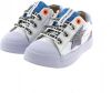 Shoesme SH22S010 D leren sneakers met glitters wit/multi online kopen