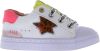 Shoesme SH22S010 C leren sneakers met dierenprint wit/multi online kopen