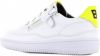 Shoesme MU21S020 C leren sneakers wit/geel online kopen
