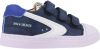 Shoesme SH22S015 B leren sneakers blauw/wit online kopen
