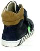 Shoesme UR21W043 B hoge leren sneakers donkerblauw/kaki online kopen