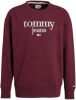 Tommy Hilfiger Sweater modern corp logo deep rouge(dm0dm15029 vlp ) online kopen