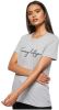 Tommy Hilfiger Ww0Ww24967 Heritage Crew T Shirt AND Tank Women Light Grey online kopen
