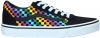 VANS Ward Rainbow Mini Check sneakers zwart/multi online kopen