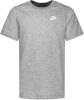 Nike Small Logo T Shirt Junior Dark Grey Heather/White Kind online kopen