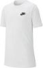 Nike Small Logo T Shirt Junior Dark Grey Heather/White Kind online kopen