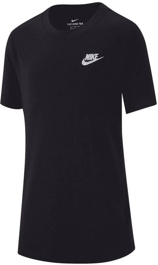 Nike Small Logo T Shirt Junior Dark Grey Heather/White Kind online kopen