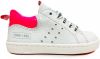 Shoesme UR20S017-M leren sneakers wit/roze online kopen