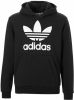 Adidas Trefoil basisschool Hoodies Black 70% Katoen, 30% Polyester online kopen