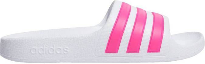 Adidas Performance Adilette Aqua K badslippers wit/roze online kopen