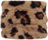 Barts colsjaal Doozy met luipaardprint bruin online kopen