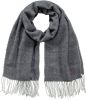 Barts Soho fijngebreide sjaal met visgraatdessin 180 x 60 cm online kopen