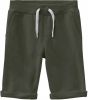 NAME IT KIDS regular fit sweatshort NKMVERMO donkergroen online kopen