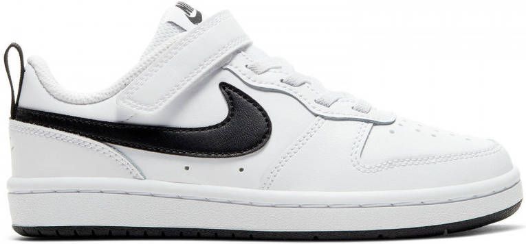 Nike court borough low 2 sneakers wit/zwart kinderen online kopen