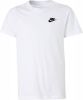 Nike Small Logo T Shirt Junior Dark Grey Heather/White Kind online kopen