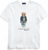 Ralph Lauren Custom Slim Fit Polo Bear Jersey T Shirt , Wit, Heren online kopen