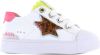 Shoesme SH22S010 C leren sneakers met dierenprint wit/multi online kopen