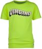 VINGINO ! Jongens Shirt Korte Mouw Maat 176 Geel Katoen online kopen