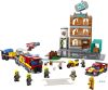 Lego 60321 City Brandweerteam, Constructiespeelgoed met Bouwbare Vlammen, Brandweerauto Speelgoed en Brandweerman Minifiguren online kopen