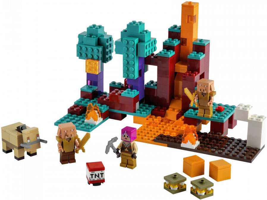 Lego Minecraft The Warped Forest Bouwset(21168 ) online kopen