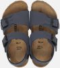 Birkenstock New York Junior Birko Flor BC Narrow Junior Sandaal Marineblauw online kopen