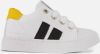 Shoesme SH21S010 A leren sneakers wit/geel online kopen